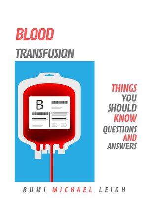 cover image of Blood Transfusion